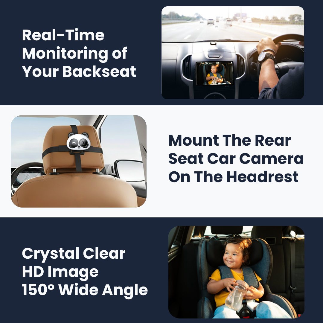 Backseat Buddy - Rear Seat Car Camera