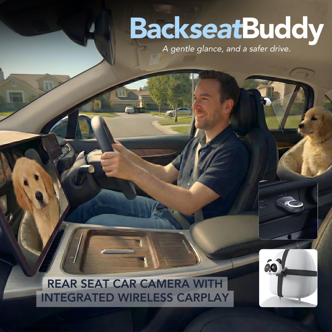 Backseat Buddy - Rear Seat Car Camera
