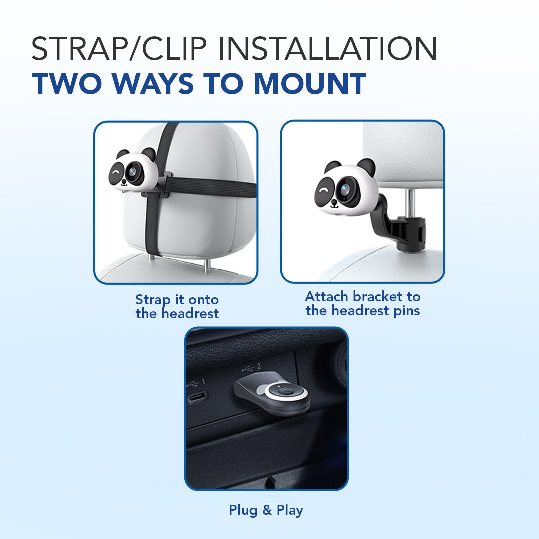 Backseat Buddy - Rear Seat Car Camera