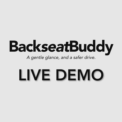 Backseat Buddy - Rear Seat Car Camera